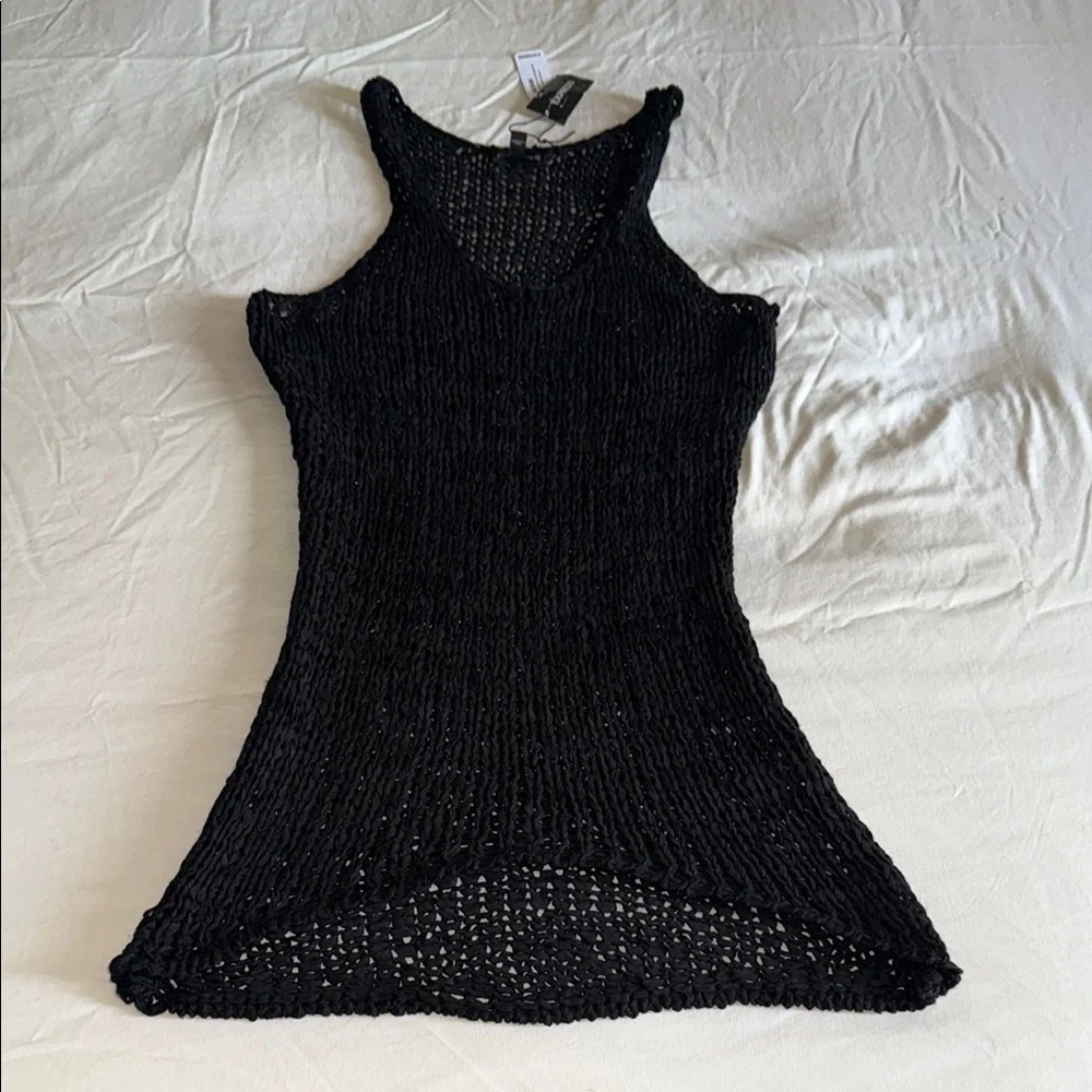 Express Black cover Sleeveless Top perfect for the beach size M - Picture 1 of 7